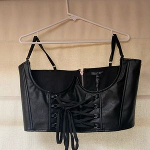 Plus Size Black Harness Corset (Never Worn)